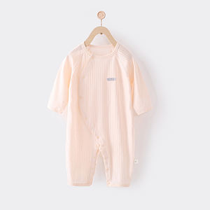 Romper Piyama Bayi Lengan Panjang untuk Musim Panas, Onesie Tanpa Jahitan yang Lembut dan Sejuk, Jumpsuit Bayi Ringan dan Bernapas untuk Anak Laki-Laki & Perempuan - Product Image 5