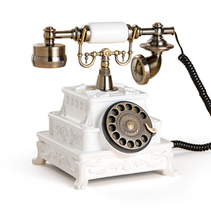 Vintage European Rotary Dial <strong>Telephone</strong> Retro Landline <strong>Old</strong> Fashioned Corded Phone for Home Office Decor Vintage Rotary <strong>Telephone</strong> - Product Image 1