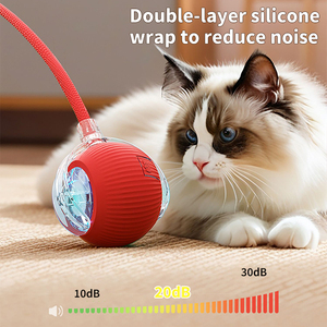 Juguete Eléctrico Interactivo para Gatos, Bola con Movimiento Automático, Material ABS, Diseño Moderno e Inteligente, Detección de Movimiento, Gran Venta - Product Image 1