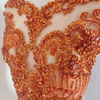 3D or décalcomanie bord strass strass décalcomanies pour Corset eau diamant Applique robe fleur forme Rhin pierre Application