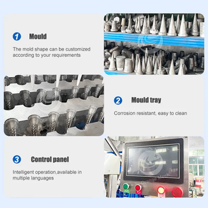 Máquina Comercial para Conos <span class=keywords><strong>de</strong></span> <span class=keywords><strong>Helado</strong></span> y Vasos Comestibles, Enrolladora <span class=keywords><strong>de</strong></span> Galletas Waffle y Obleas, Máquina para Hacer Conos <span class=keywords><strong>de</strong></span> Gelato y Pizza - Product Image 4