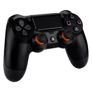 Repuesto de Palancas de Mando para PS4, Doble Inyección, Naranja + Negro, de Goma, para Control PS4 Slim Pro - Product Image 3