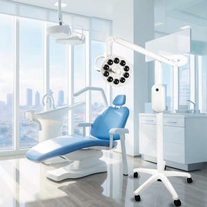 Lámpara de pie LED dental Zdd 01, luz blanca fría 5500-7000K, certificada CE, para clínica, odontología estética, uso adulto - Product Image 1