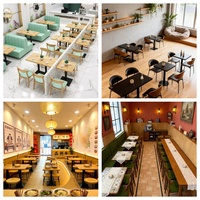Großhandel OEM ODM Gastronomie Bar Café Hotel Küche Gewerbliche Wohn- und Esszimmer Möbel Restaurant Tisch Stuhl Set