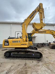 Excavadora Usada Komatsu PC200-8 de 20 Toneladas, Excavadora Hidráulica de Orugas, Original de Japón, Komatsu en Buen Estado, Pocas Horas de Uso, Precio Económico - Product Image 1