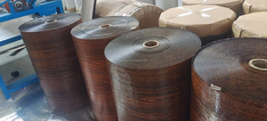 Enhanced Visual Appeal <strong>Wood</strong> <strong>Grain</strong> Composite PET/PE/PET Laminated <strong>Film</strong> For Packaging &amp; Printing Printed Material - Product Image 6