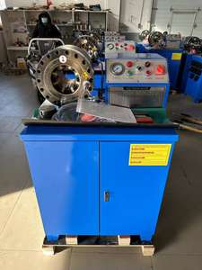Neues Modell Automatik P32 DX68 69 Techmaflex Hydraulisches Press werkzeug 2 "Zoll Fitting Pipe Crimper Hydraulikschlauch-Crimp maschine - Product Image 2