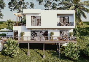 Casa Pequeña de Dos Pisos Villa de Lujo Casas Móviles Casa 3 Dormitorios Casas Prefabricadas Cabaña <span class=keywords><strong>Modular</strong></span> Prefabricada Moderna Viviendas para Hotel - Product Image 4