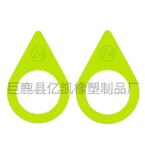 CP24 Tire Nut Loose Indicator For Trucks Buses <b>Coaches</b> Engineering Plastics Fluorescent Yellow - Product Image 5