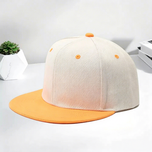 Casquette Snapback de haute qualité, couleur unie, découpe laser, visière plate, logo brodé personnalisé, fabriquée au Vietnam - Product Image 2