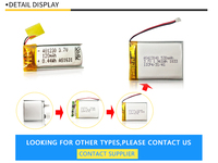 Fabricant UL1642,CE,UN38.3 batterie au lithium rechargeable certifiée 405070 3.7v 1700mah li polymère batterie pour appareil LoT