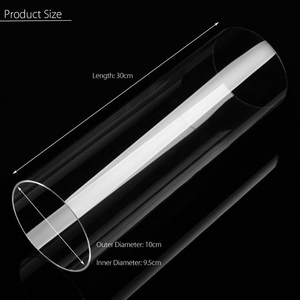 ZHANYU Hochwertiges transparentes klares Polycarbonat rohr Buntes PVC PC PMMA Acryl Kunststoff rohr - Product Image 2