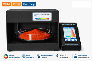 เครื่องวิเคราะห์สีดัชนีความเหลือง YI ความแม่นยำสูง CIE Lab Hunter Lab Spectrophotometer สำหรับขมิ้น ข้าว น้ำมันเนย ควอตซ์ - Product Image 4