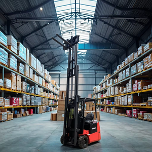 Carretilla elevadora eléctrica de tres ruedas HELI <span class=keywords><strong>FB15</strong></span> 1500kg Carretillas elevadoras con batería de litio 3M Carretilla elevadora eléctrica - Product Image 1