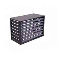 Grille de protection en alliage d'aluminium pour unité extérieure de climatiseur