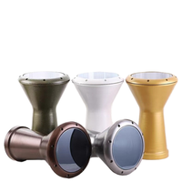 Darbuka Arabe de Haute Qualité Personnalisable, Tambour à Main du Moyen-Orient avec Tête en Peau de Mouton de 8,5 Pouces et Corps en Bois de Bouleau