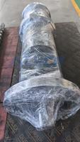 Vis sans fin supérieure 38CrMoAlA pour machine à extrusion - Granulation de plastique recyclé Dureté 58-60 HRC Nettoyage par évacuation de l'eau