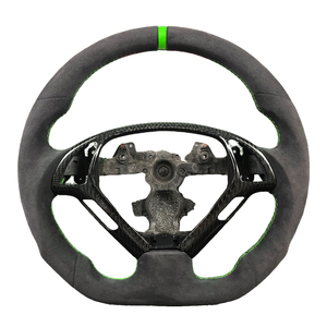 Roue de garniture en Fiber de carbone Alcantara nouvelle innovation en gros pour volant de voiture Infiniti G27 G37 - Product Image 5
