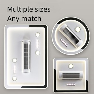 Senkai imodernll phổ không cánh quạt trần LED ánh sáng trắng phòng ngủ Acrylic 15 97 hiện đại 80 điều khiển từ xa 6 bánh răng 30000 - Product Image 6