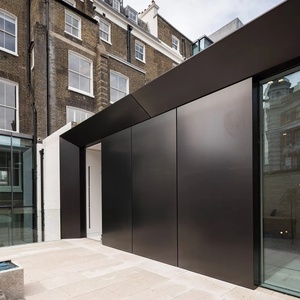 แผงอลูมิเนียมคอมโพสิตทนทานกันไฟฟ้าสถิตย์เป็นมิตรกับสิ่งแวดล้อมทันสมัยสำหรับอาคารหุ้มผนังภายนอก/ภายใน - Product Image 6