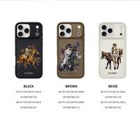 Nouvelle Tendance Style Affaires POLO Cedric Étui Antichoc Brodé pour iPhone 17 Pro Max 16 Pro Max