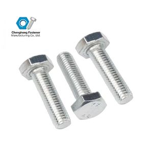 Thép carbon UNC lục giác vít & bu lông bình thường mạ kẽm kết thúc Lớp 8 lớp 1/4 "5/16" 3/8 "1/2" kích thước tiêu chuẩn Mỹ inch - Product Image 5