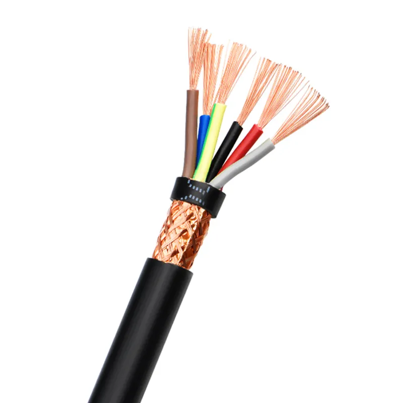 UL2919 PVC Twisted Shielded Data Cable 22AWG 24AWG 26AWG 28AWG 30AWG Multi Core Low Voltage Computer Cable