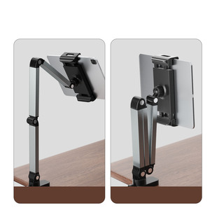 Support de téléphone portable avec bras télescopique en alliage d'aluminium, support de bureau pour utilisation au chevet - Product Image 4