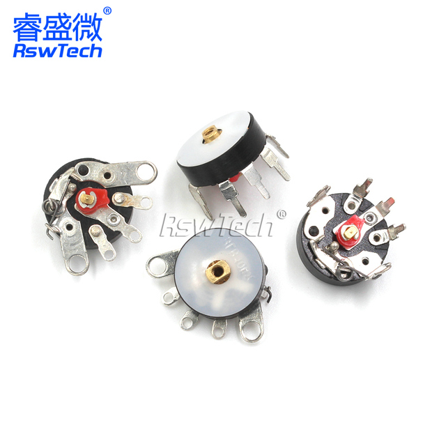 RV12MM Volume potentiometer 3 pin volume 2m ohm control tower crane rotary b503 potentiometer joystick