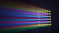 Barre lumineuse LED RGBW 36pcs 10W Bee Eye pour KTV Live Stage Performance Racing Atmosphère Cool Styling Dyeing Light