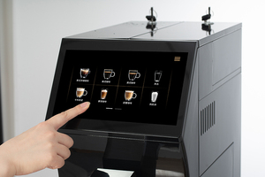 Cafetera Totalmente Automática con Pantalla Táctil y Espumador de Leche, Cafetera Espresso Comercial con Pantalla Táctil, Voltaje: 220V / 110V - Product Image 2