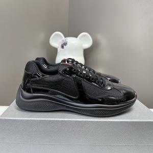 Chaussures basses en cuir véritable vertes pour hommes, baskets de sport lacées pour femmes en cuir peint, respirantes et améliorées, livraison directe - Product Image 6