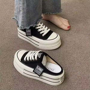 Chaussures de course décontractées polyvalentes et tendance pour hommes - Légères, respirantes, à lacets, avec amorti et semelle intercalaire en maille, toutes saisons - Product Image 4