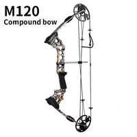 Arc à poulies STARCN M120 19-75 Lbs entièrement réglable, branches Gordon S-Class, disponible pour droitiers/gauchers, pour la chasse et le tir sur cible