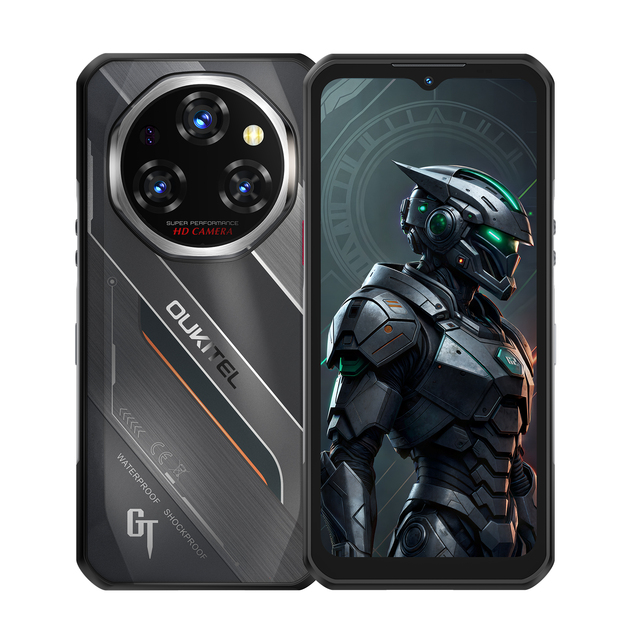 Oukitel WP62 Rugged Smartphone 6.6 Inch 11000mAh 12+512GB 108MP Main Camera NFC 33W Fast Charging Android 15 Mobile
