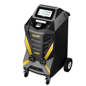 X-568 de récupération et de recharge d'huile de réfrigérant et de compresseur de véhicule avec fonction de nettoyage/Machine de récupération de gaz R134a - Product Image 2
