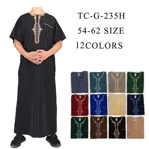 CCY Vente en gros, Robe <span class=keywords><strong>sexy</strong></span> personnalisée pour hommes, design populaire et élégant, style marocain, taille 54-62, Thobes musulmans pour hommes, fabricant de costumes - Product Image 2