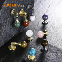 Nouvelle Arrivée Moderne Durable Pierre En Alliage De Zinc Meubles Poignées Boutons pour Cabinet Chambre Salon en Plusieurs Couleurs Styles