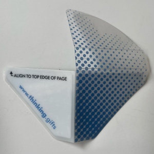 Marcapáginas magnético de película de PVC engrosada, se puede imprimir con imagen o logotipo, marcapáginas magnético de película larga para marcar páginas. - Product Image 2