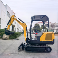 Prix bon marché Laidong 385 moteur diesel 2 tonnes prix des petites excavatrices avec voie Expandabale