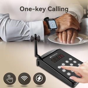 Sistema de Intercomunicación Inalámbrico para Llamar al Camarero o Chef, para Restaurante, Clínica, Hospital, Comunicación Bidireccional, Resistente al Agua IP67 - Product Image 3