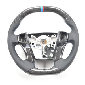 Volante de Coche Personalizado YLC de Fibra de Carbono Negra y Cuero para <span class=keywords><strong>Toyota</strong></span> Land Cruiser 300 <span class=keywords><strong>GR</strong></span> <span class=keywords><strong>Sport</strong></span> 2022-2024, Accesorios para Coche - Product Image 3