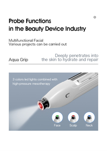 Appareil de beauté facial 2026 à <span class=keywords><strong>prix</strong></span> d'usine, pistolet de mésothérapie avec écran LED, technologie sans fil, rajeunissement cutané, seringue 5 ml, aiguille 30G - Product Image 5