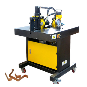 Machine de traitement multifonctionnelle trois-en-un DHY-150 pour barres omnibus en cuivre, avec options de personnalisation, pour poinçonnage, pliage et découpe, 150mm*10mm - Product Image 4