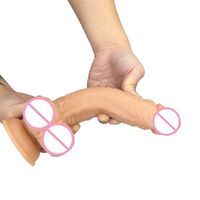 Vibromasseur réaliste en silicone avec 7 modes de vibration, télécommande sans fil, étanche IPX6, respectueux de l'environnement