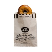 Expédition rapide plat Glassine ciré sac frites biscuits Dessert Sandwich fête faveur papier sulfurisé sac à déjeuner