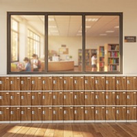 Casier intelligent moderne démontable pour colis, idéal pour le stockage de bagages, à prix abordable pour les écoles et les universités