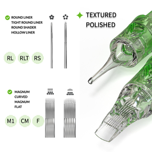 Agujas de Cartucho para Tatuaje Personalizadas de Fábrica OEM/ODM, Agujas de Cartucho PMU Desechables 0503RL, Cartuchos de Agujas para Tatuaje - Product Image 3