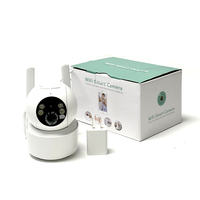 Tuya Kamera Cctv nirkabel, kamera Ip Ptz nirkabel tahan air luar ruangan Hd 1080P, kamera pengawas Wifi