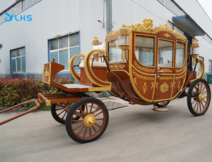 Victoria Romantic <strong>Horse</strong> Cart/Lasted Design Fashion <strong>Horse</strong> Vehicle/Beautiful Wedding Royal Carriage for Sale - Product Image 3